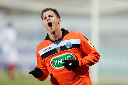 Joie Jeremie ALIADIERE - 27.02.2013 - Lorient / Brest - 1/8