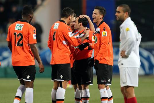 Joie Jeremie ALIADIERE - 27.02.2013 - Lorient / Brest - 1/8