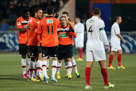 Joie Jeremie ALIADIERE - 27.02.2013 - Lorient / Brest - 1/8