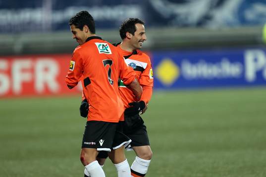 Fabien ROBERT / Ludovic GIULY - 27.02.2013 - Lorient /