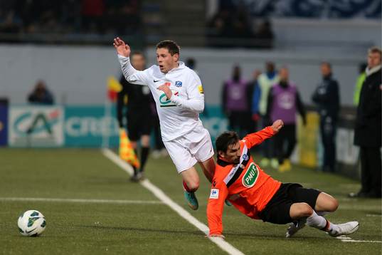 Benoit LESOIMIER / PEDRINHO - 27.02.2013 - Lorient / Brest