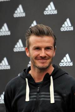 David BECKHAM - 28.02.2013 -  Adidas - Champs Elysee -Paris