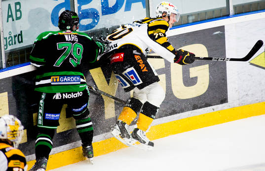 Fredrik Warg, Rögle, håller fast, John Klingberg,