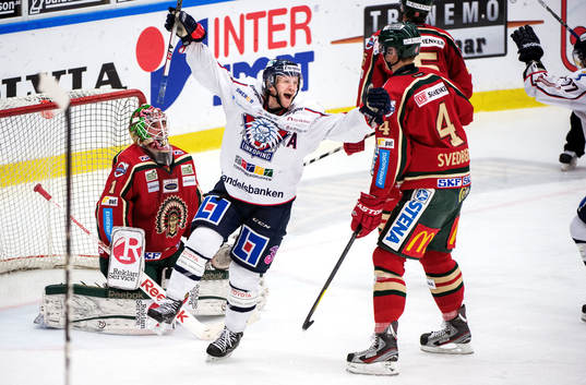 Sebastian Karlsson, Linköping, jublar