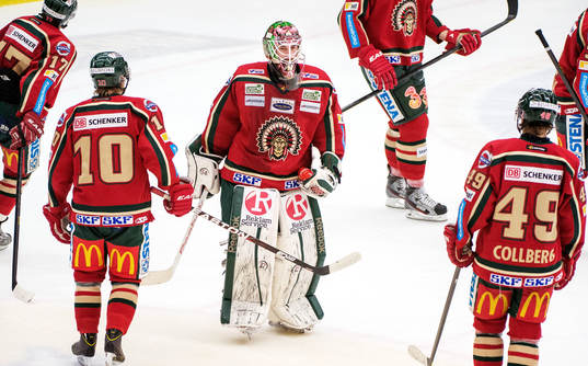 Patrick Galbraith, målvakt, Frölunda, deppar