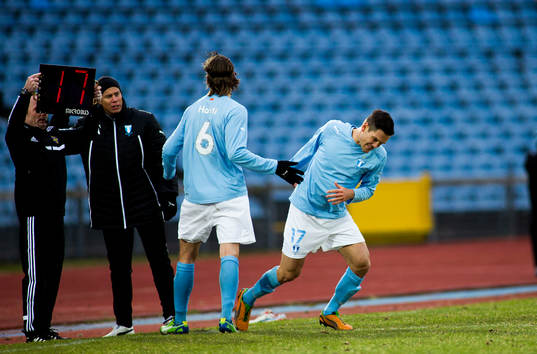 Markus Halsti, byts ut, in kommer, Ivo Pekalski, Malmö FF