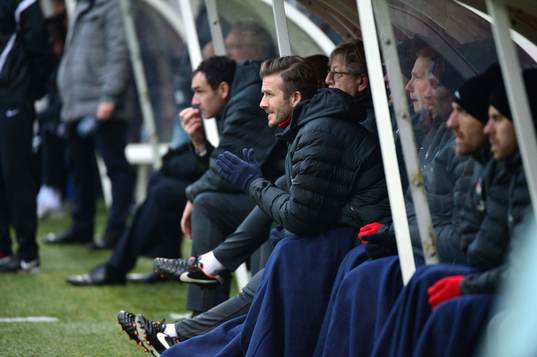 David BECKHAM  - 02.03.2013 - Reims / PSG  - 27eme journee