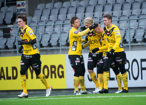 Johan Larsson, Elfsborg, gör 1-1 för Elfsborg, Lasse