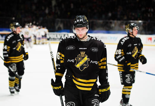 Nicklas Jensen, AIK, deppar när det står klart att laget