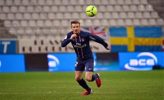 David BECKHAM - 02.03.2013 - Reims / PSG - 27e journee de