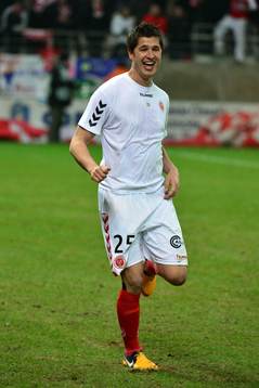 Joie Anthony WEBER - 02.03.2013 - Reims / PSG - 27e journee