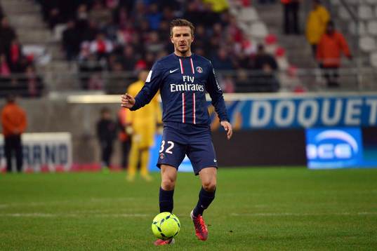 David BECKHAM - 02.03.2013 - Reims / PSG - 27e journee de