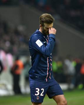 David BECKHAM - 02.03.2013 - Reims / PSG  - 27eme journee
