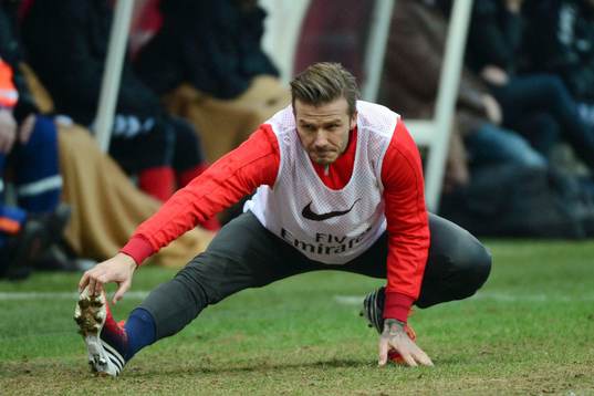 David BECKHAM - 02.03.2013 - Reims / PSG - 27e journee de
