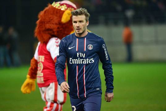 David BECKHAM - 02.03.2013 - Reims / PSG - 27e journee de