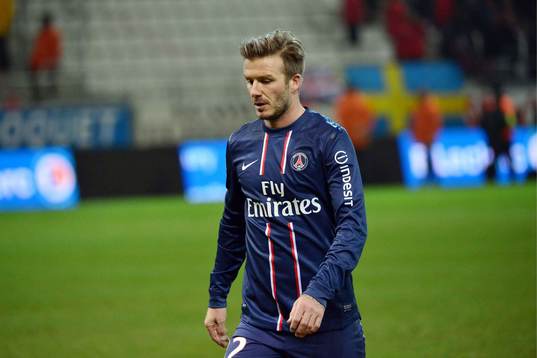 David BECKHAM - 02.03.2013 - Reims / PSG - 27e journee de