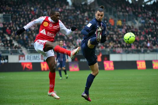 Mohamed FOFANA / Zlatan IBRAHIMOVIC - 02.03.2013 - Reims /