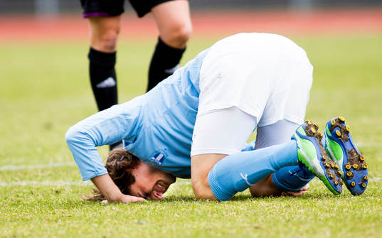 Dardan Rexhepi, Malmö FF, har ont i foten