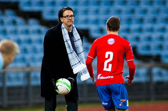 Rikard Norling, tränare Malmö FF, håller inte med