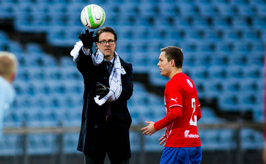 Rikard Norling, tränare Malmö FF, håller inte med