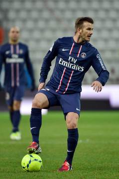 David BECKHAM - 02.03.2013 - Reims / PSG - 27e journee de