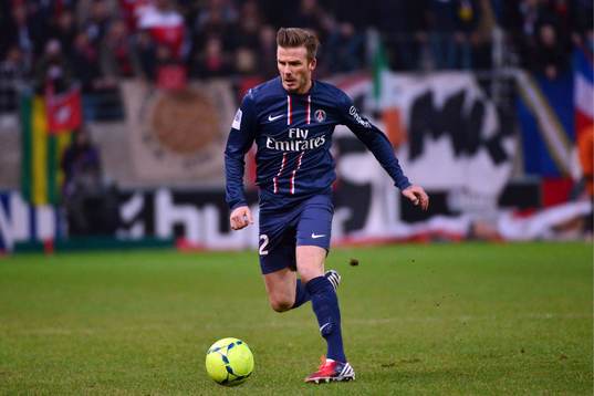 David BECKHAM - 02.03.2013 - Reims / PSG - 27e journee de