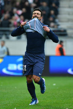 Ezequiel LAVEZZI  - 02.03.2013 - Reims / PSG  - 27eme
