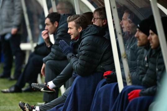 David BECKHAM - 02.03.2013 - Reims / PSG - 27e journee de