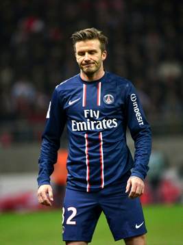 David BECKHAM - 02.03.2013 - Reims / PSG  - 27eme journee