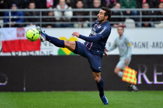 Ezequiel LAVEZZI - 02.03.2013 - Reims / PSG - 27e journee