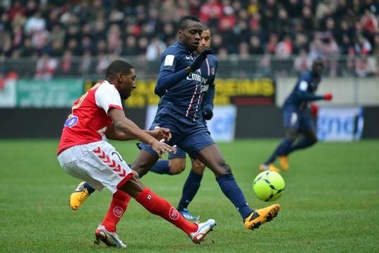 Blaise MATUIDI / Christopher GLOMBARD - 02.03.2013 - Reims