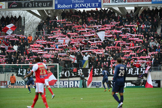 Supporteurs Reims - 02.03.2013 - Reims / PSG - 27e journee