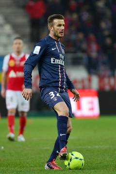 David BECKHAM - 02.03.2013 - Reims / PSG - 27e journee de