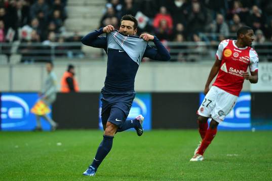 Ezequiel LAVEZZI - 02.03.2013 - Reims / PSG - 27e journee