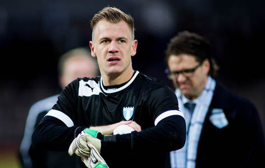 Johan Dahlin, målvakt, Malmö FF