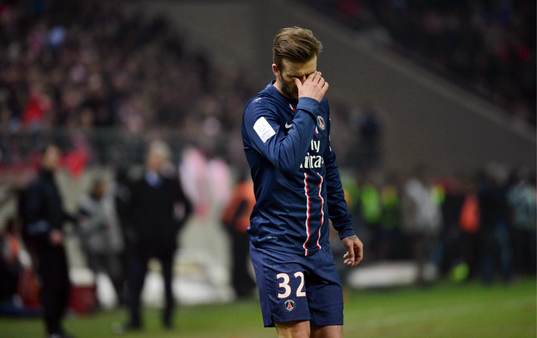 Deception David BECKHAM - 02.03.2013 - Reims / PSG - 27e