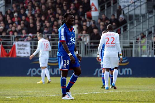Deception Bafetimbi GOMIS - 03.03.2013 - Brest / Lyon -