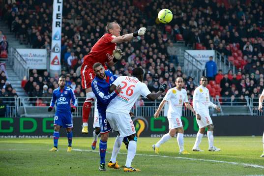 Alexis THEBAUX / Lisandro LOPEZ - 03.03.2013 - Brest / Lyon