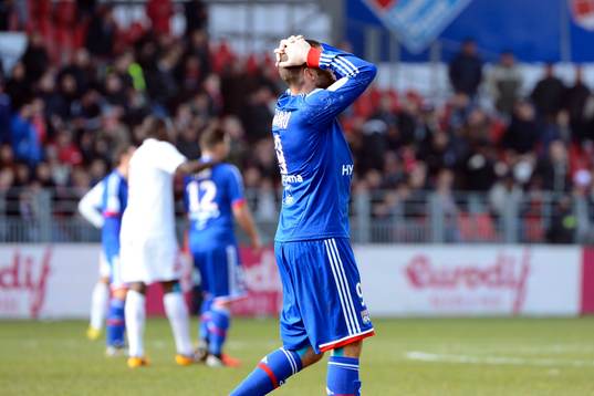 Deception Lisandro LOPEZ - 03.03.2013 - Brest / Lyon -
