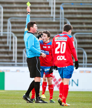 Ardian Gashi, Helsingborg protesterar mot domarens Antti