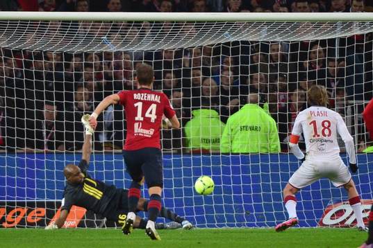 Penalty Jaroslav PLASIL - - 03.03.2013 - Lille / Bordeaux -