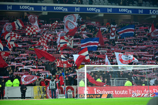Supporters Lille - 03.03.2013 - Lille / Bordeaux - 27e