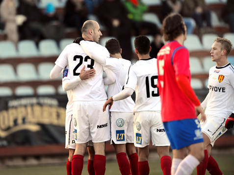 Dinko Felić gör 1-0 till Syrianska
