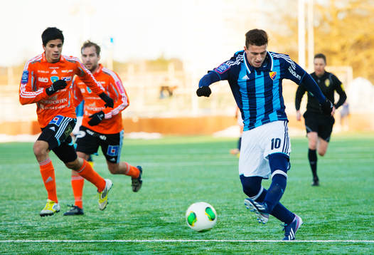 Erton Fejzullahu, Djurgården, skjuter in 3-0