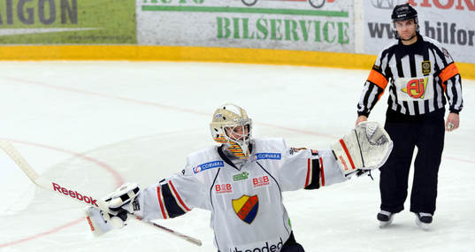 Chet Pickard, målvakt, Djurgården och domare Shane