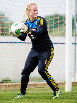 Kristin Hammarström, målvakt, Sverige