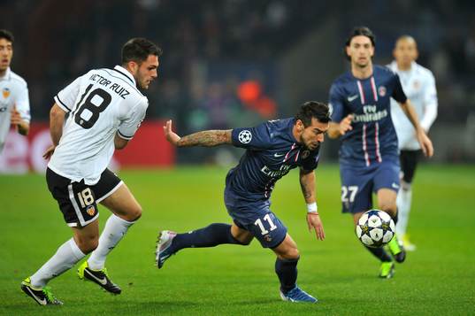 Ezequiel LAVEZZI - 06.03.2013 - Paris Saint Germain /