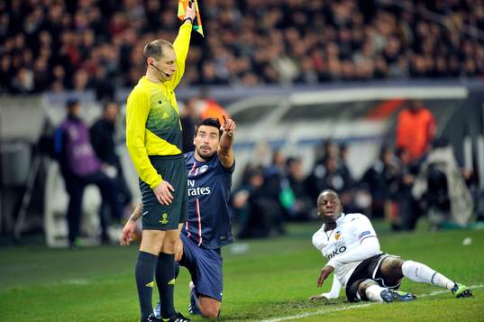 Ezequiel LAVEZZI  - 06.03.2013 - Paris Saint Germain /