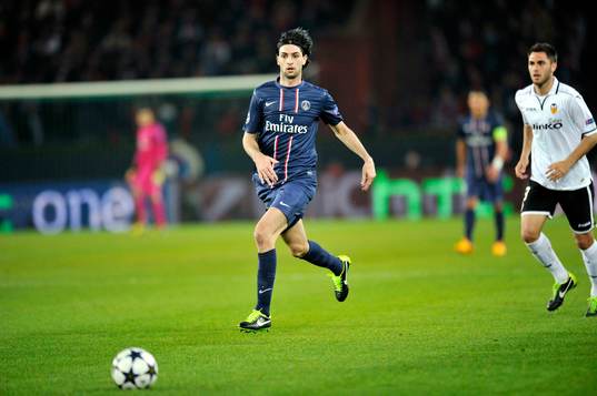 Javier PASTORE  - 06.03.2013 - Paris Saint Germain /