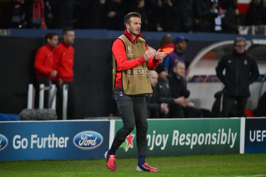 David BECKHAM - 06.03.2013 - Paris Saint Germain / Valence